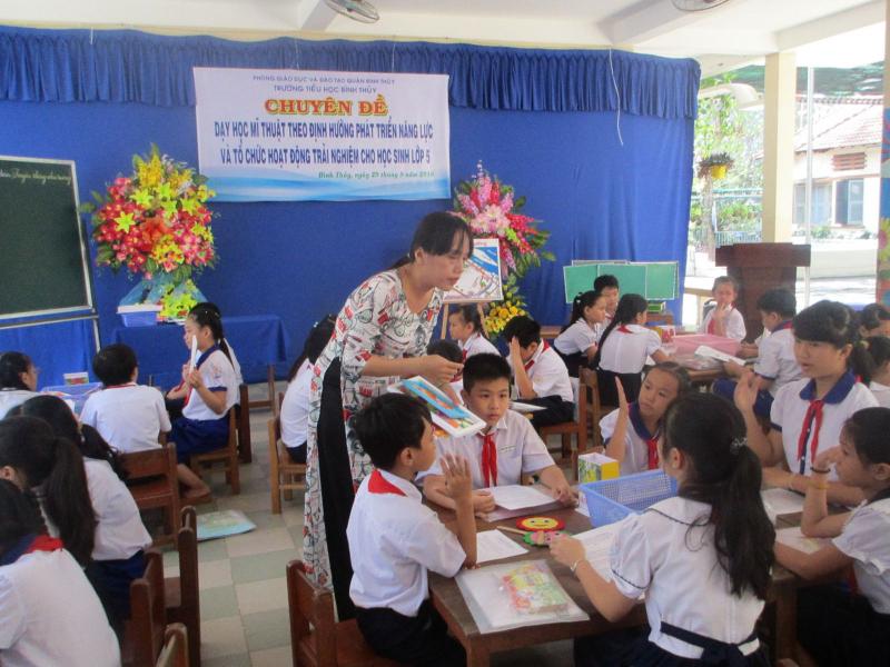 Dạy và học thông qua tổ chức các hoạt động học tập của học sinh