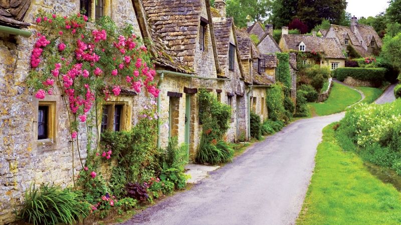 Làng Bibury Anh quốc