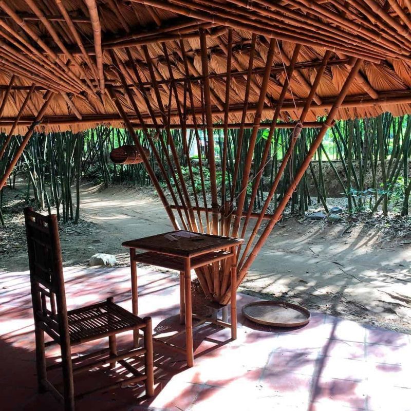Một góc bình lặng ở Làng Tre Phú An