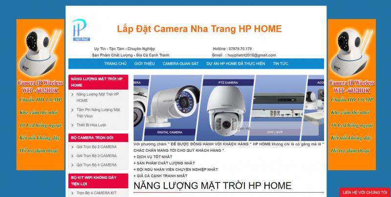 Lắp Đặt Camera Nha Trang HP HOME