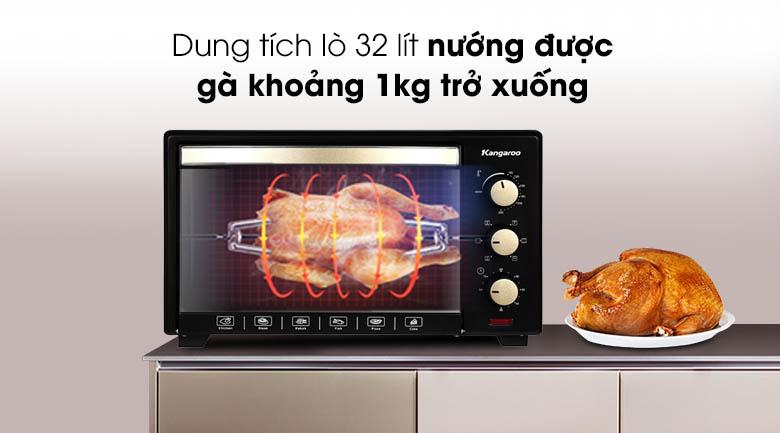 Lò nướng điện 32L Kangaroo KG3201