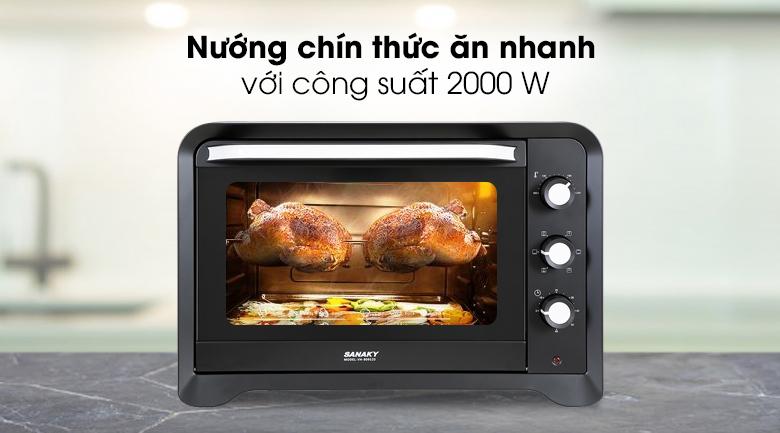 Lò nướng SANAKY 80 lít VH-809N2D
