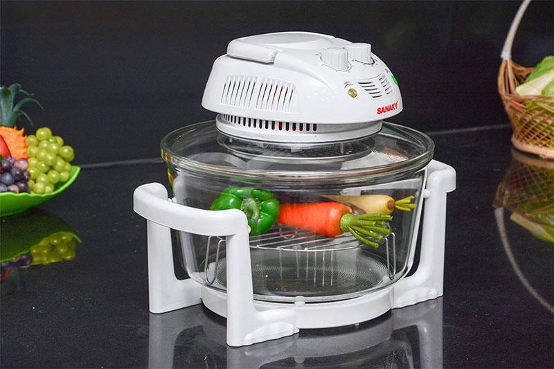 Lò nướng thủy tinh SANAKY 15 lít VH-188T