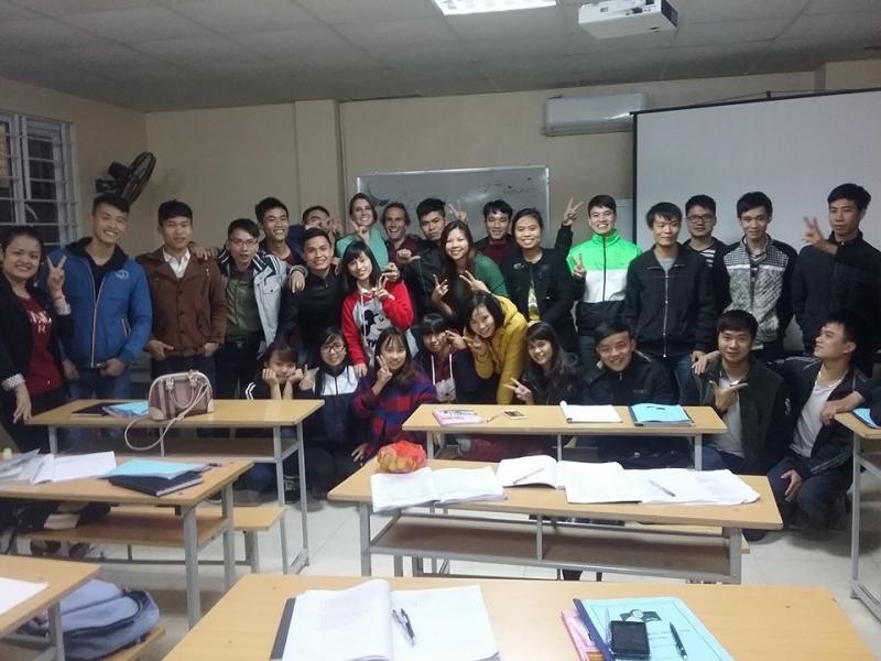 Lớp học của thầy Tiệp