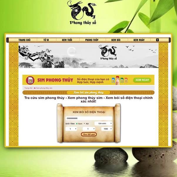 Luận sim phong thủy tại phongthuyso.vn