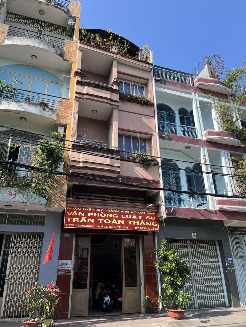Luật sư Tân Bình - Văn phòng luật sư Trần Toàn Thắng