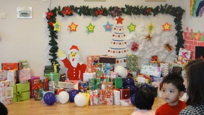 Lưu ý khi trang trí Noel ở trường mầm non