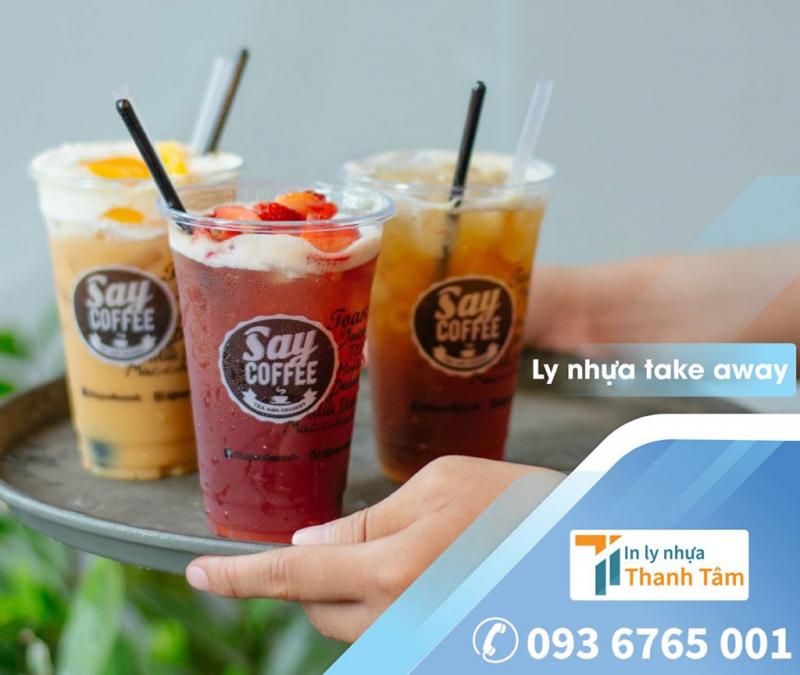 Thanh Tâm tự tin đem lại giải pháp in logo ly nhựa hoàn hảo cho bạn