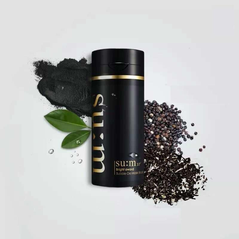 Mặt nạ đen thải độc và phục hồi da Su:m37 Bright Award Bubble De Mask Black 100ml