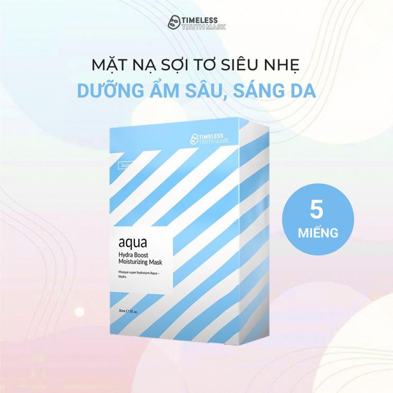 Mặt nạ sợi tơ siêu nhẹ làm sáng da, dưỡng ẩm sâu Timeless Truth Mask - Aqua Hydra Boost