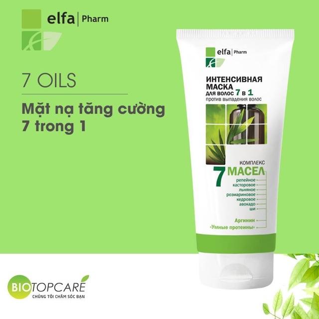 Mặt nạ tóc ủ lạnh Elfa Pharm giúp chống rụng tóc 7 in 1 200ml