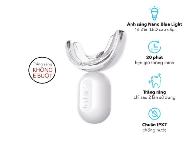 Máy làm trắng răng Halio Blue Light Whitening Enhancer