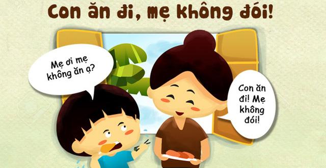Mẹ luôn hi sinh tất cả để cho bạn niềm vui trọn vẹn.﻿