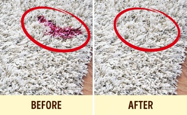 Sơn móng tay yêu thích của các cô gái rớt ra thảm cũng không phải là vấn đề khó khăn (Ảnh: Internet)