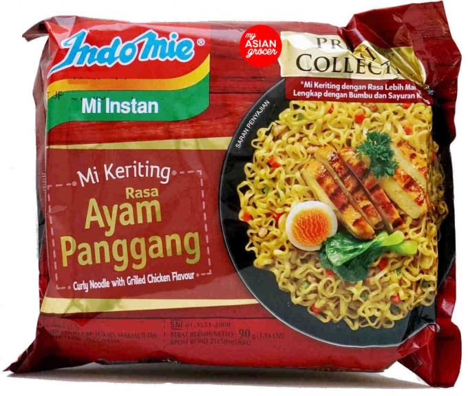 Mì Indomie Curly Noodle With Grilled Chicken Flavour