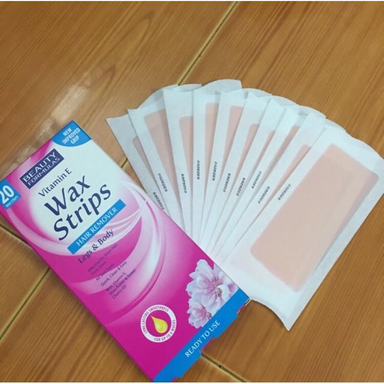 Miếng dán tẩy lông Beauty Formulas