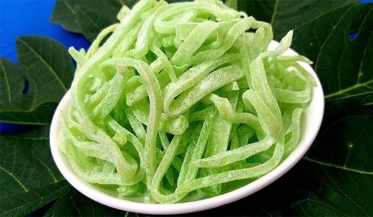 Cách làm mứt đủ đủ xanh