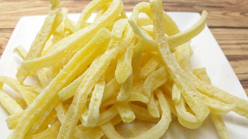 Mứt đu đủ xanh ngũ sắc