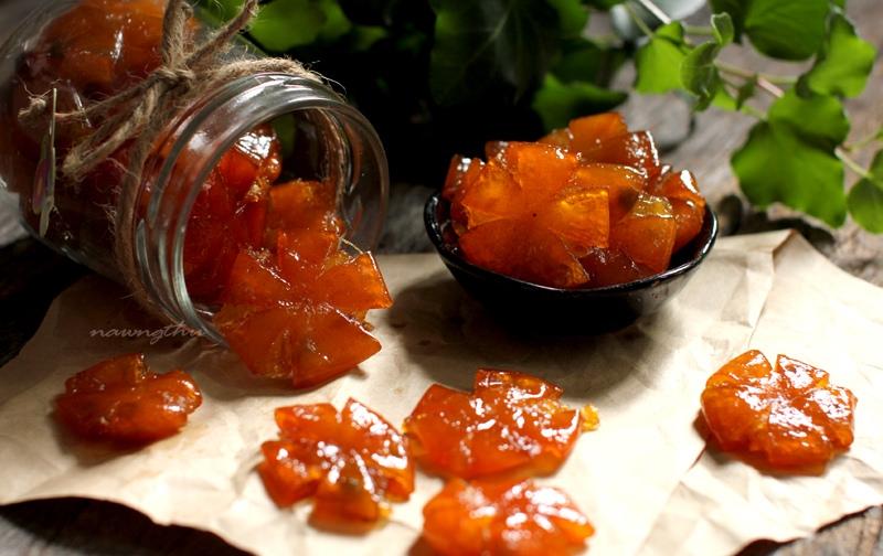 Mứt quất mang lại vận may, sự an lành, thịnh vượng cho năm mới