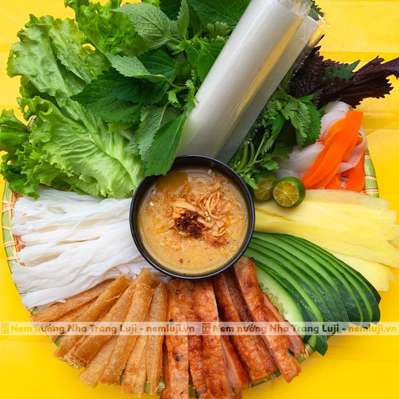 Nem Luji - Nem nướng Nha Trang