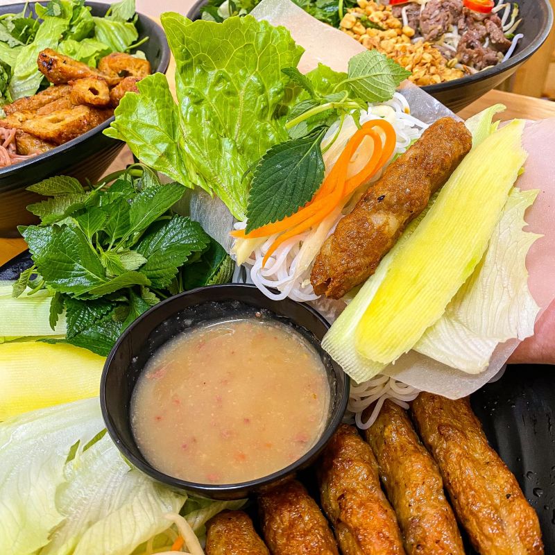 Nem nướng Trà Giang