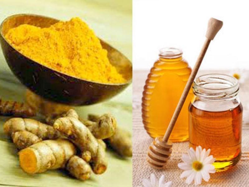 Nghệ và mật ong