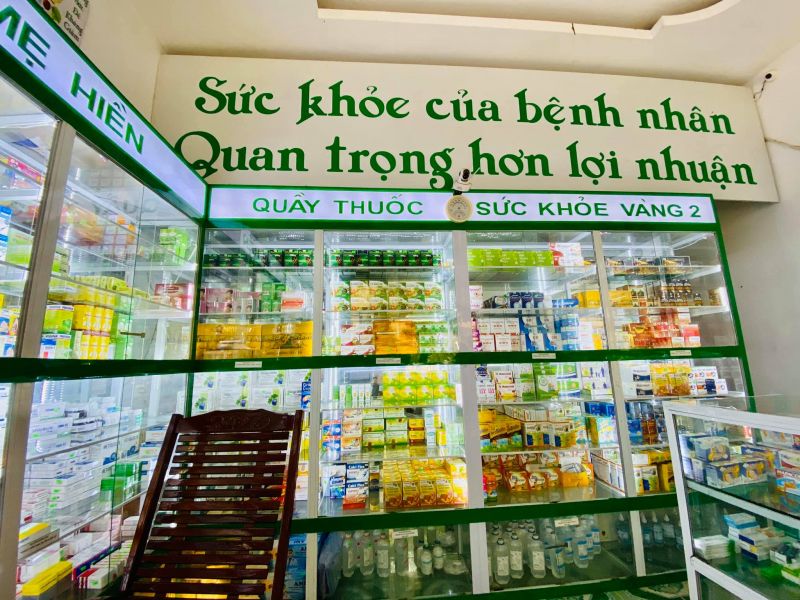 Quầy thuốc Sức Khỏe Vàng