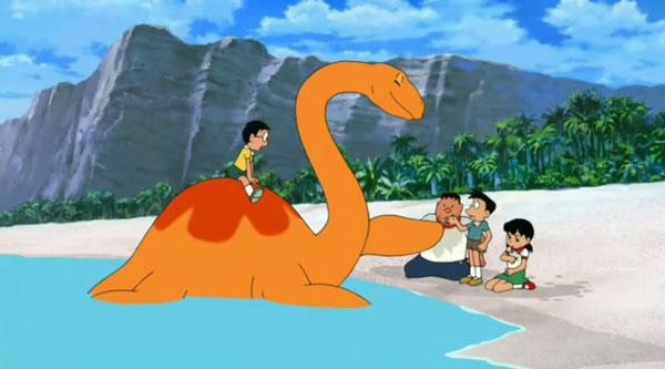 Xem phim Nobita và chú khủng long lạc loài.
