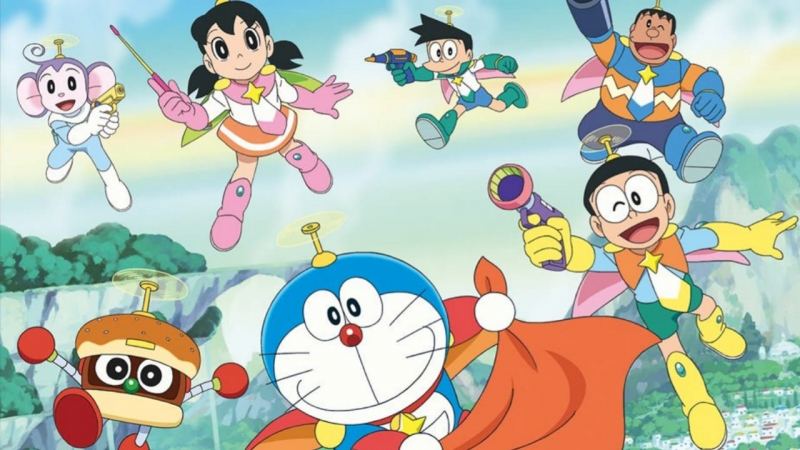 Xem phim Nobita và những hiệp sĩ không gian.