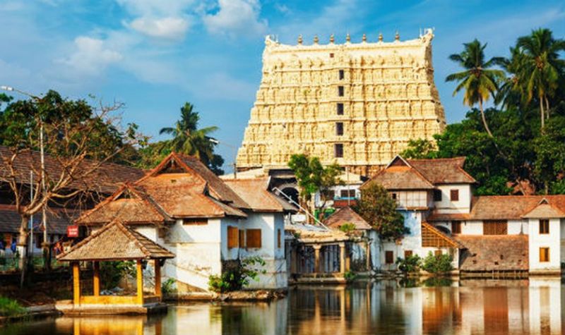 “Núi vàng” trong đền Sree admanabhaswamy