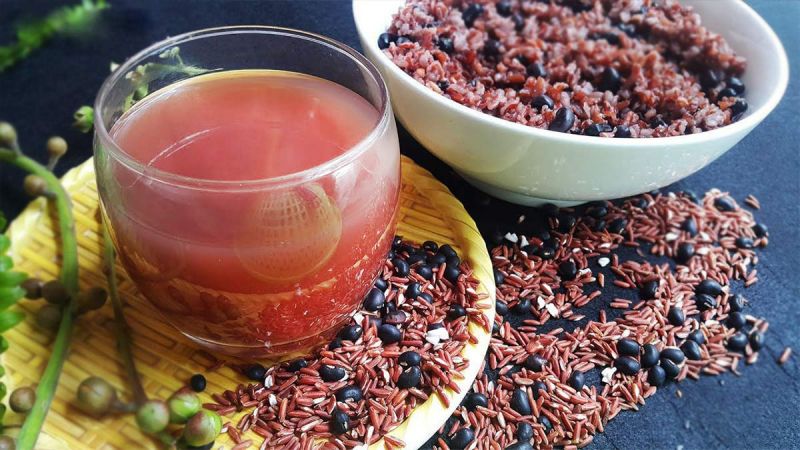 Nước gạo lứt rang