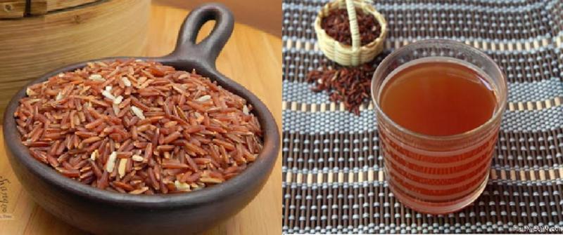 Nước gạo lứt rang