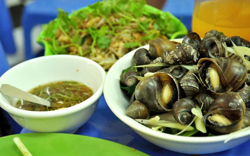 Ốc luộc
