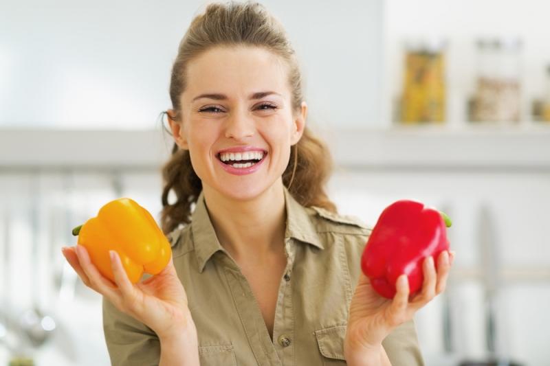 Ớt chuông đỏ có tác dụng trong việc tăng cường vẻ đẹp