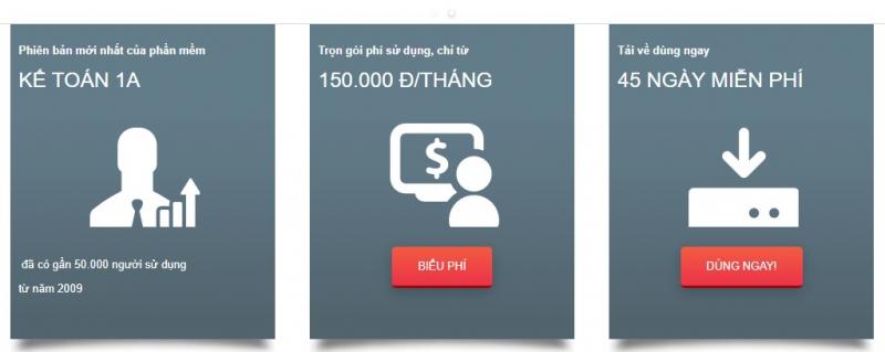 Phần mềm kế toán 1A