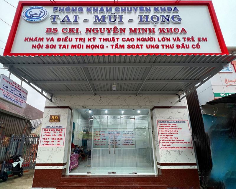 Phòng khám Tai Mũi Họng - Bs. Nguyễn Minh Khoa