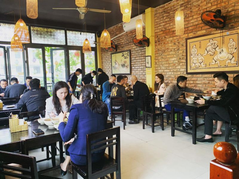 Không gian tầng 2 Quán Xưa