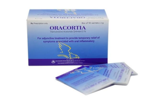 Sản phẩm bôi nhiệt miệng Oracortia
