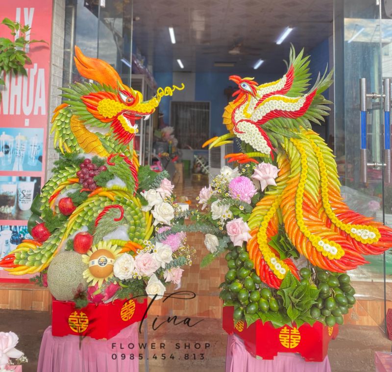 Shop hoa tươi và mâm quả cưới Tina