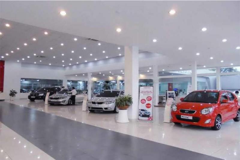 Phòng trưng bày Showroom Kia Long Biên