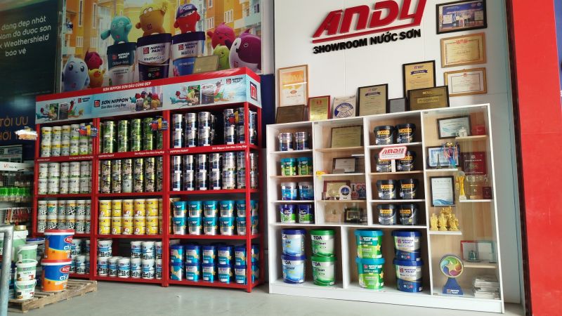 Showroom nước sơn Andy