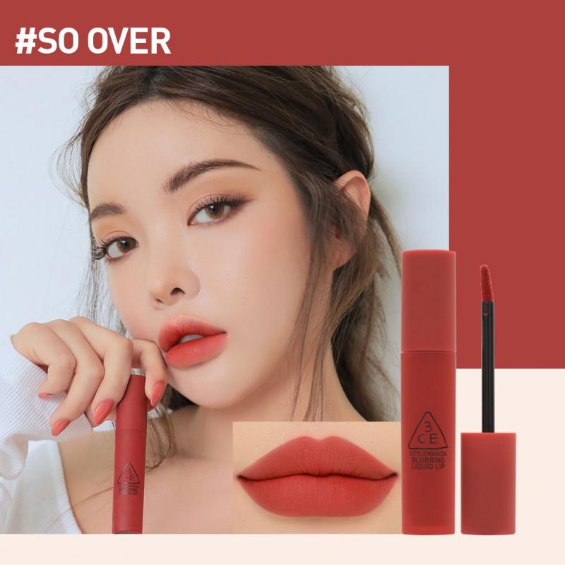 Son kem lì 3CE cho hiệu ứng làm mờ vân môi