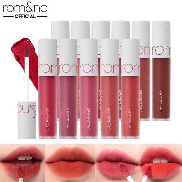 Son kem lì Rom&nd Zero Velvet Tint