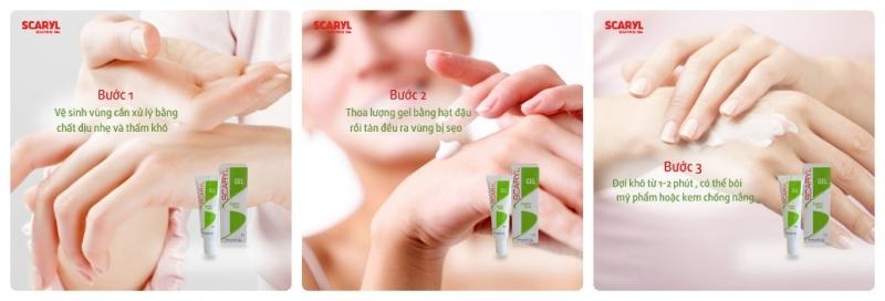 Kem/gel trị sẹo thâm ﻿SCARYL CICATRICI GEL.  ﻿﻿