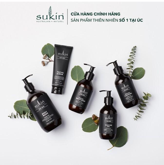 Sữa tắm dành cho nam Sukin For Men Body Wash