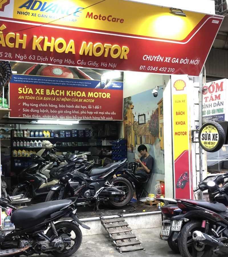 Sửa Xe Bách Khoa MOTOR