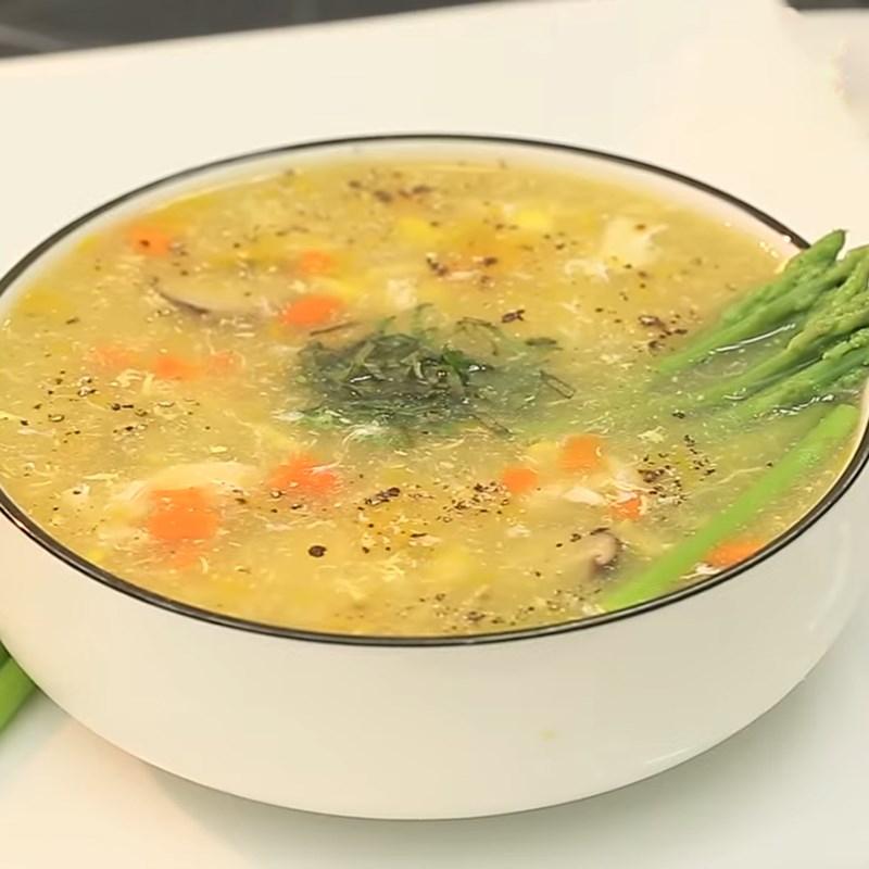 Súp gà măng tây
