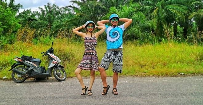 Tạo dáng giống nhau