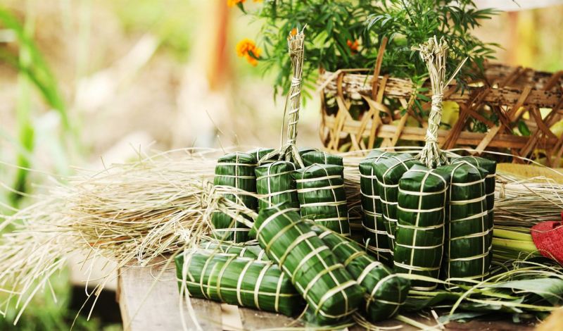 Tết về bánh chưng bánh tét