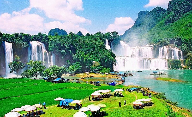 Thác Bản Giốc là biểu tượng của thiên nhiên hùng vĩ